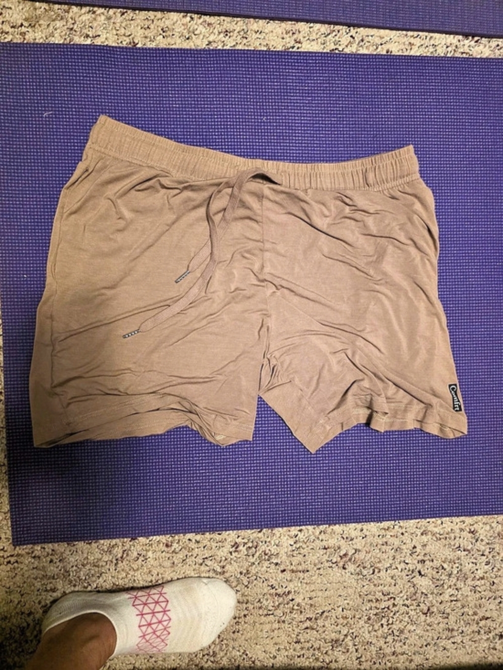 Comfrt Brown Athletic Shorts Size XL